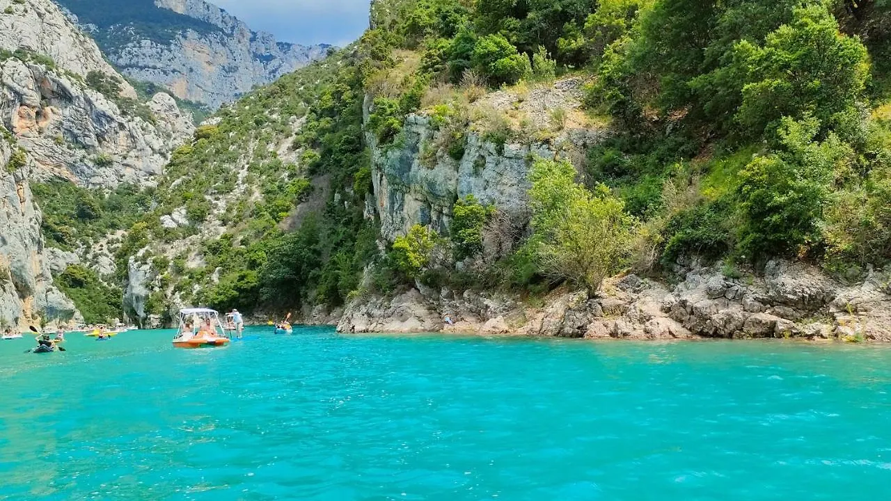 Camping Rives Du Lac De Sainte Croix Bauduen Frankrig
