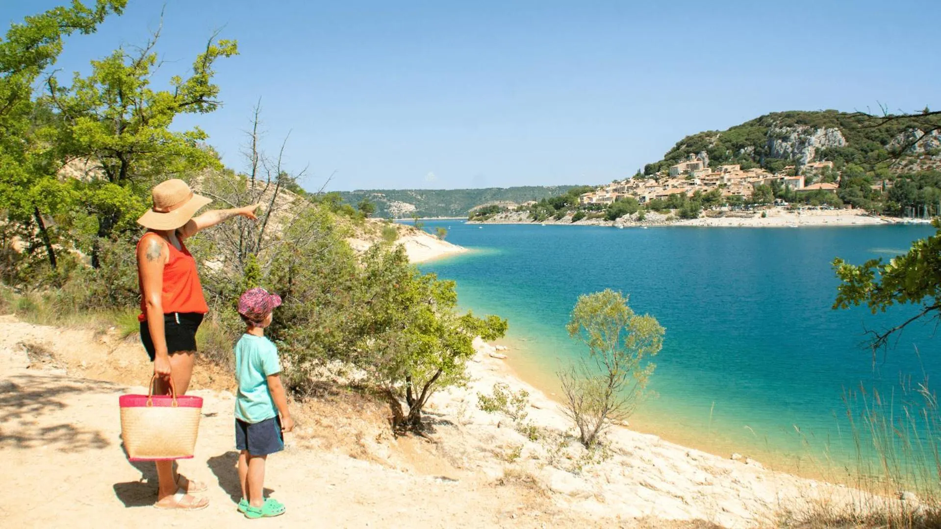 Campingplads Camping Rives Du Lac De Sainte Croix Bauduen